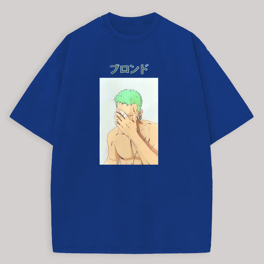 Roronoa Zoro One Piece Printed Oversized Unisex T-shirts