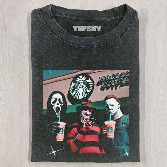 2024 HALLOWEEN STYLE HORROR MOVIES T-SHIRT