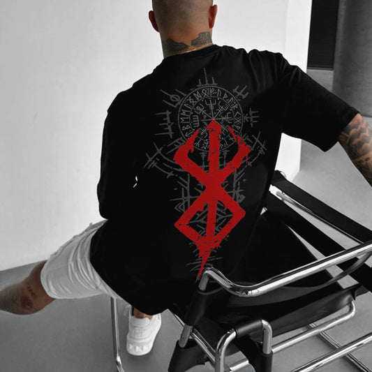 Berserk Printed Men's Oversized T-shirts