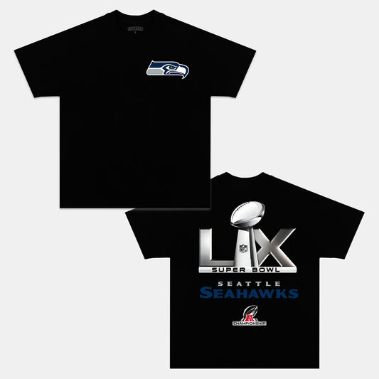 2026 SUPER BOWL LX & SEATTLE SEAHAWKS V2 TEE