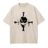 Everyone Is A Child Of The Sea Printed   Washed T-Shirt- Unisex