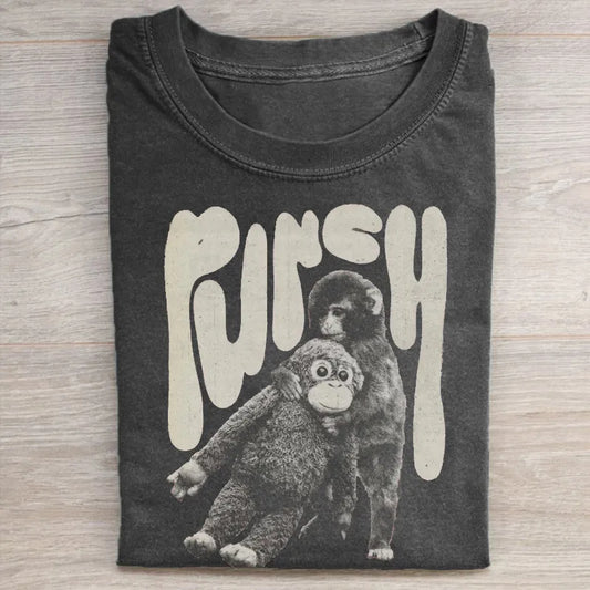 Punch-kun Monkey Meme Tee