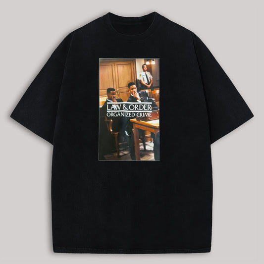 Law & Order: Organized Crime Printed Oversized Unisex T-shirts