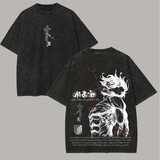 Attack on Titan Printed Unisex Washed T-Shirt