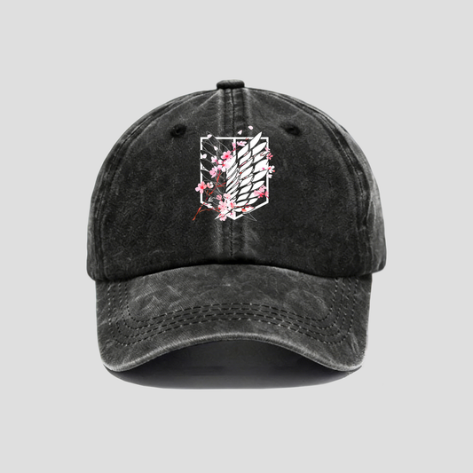 Attack on Titan Wings of Freedom Printed Baseball Cap