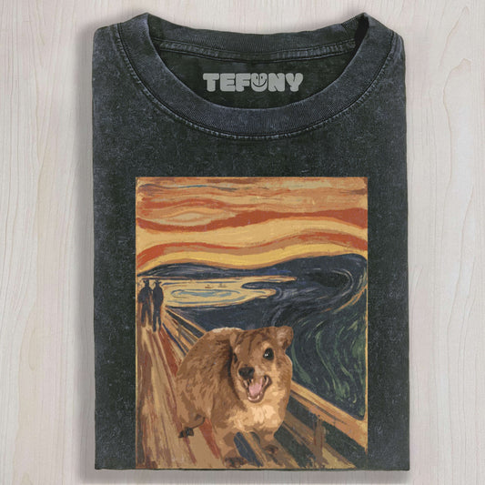 AWAWA HYRAX SCREAM MEME TEE & SWEAT & HOOD