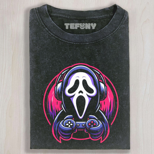 GHOSTFACE PLAYING GAMES T-SHIRT