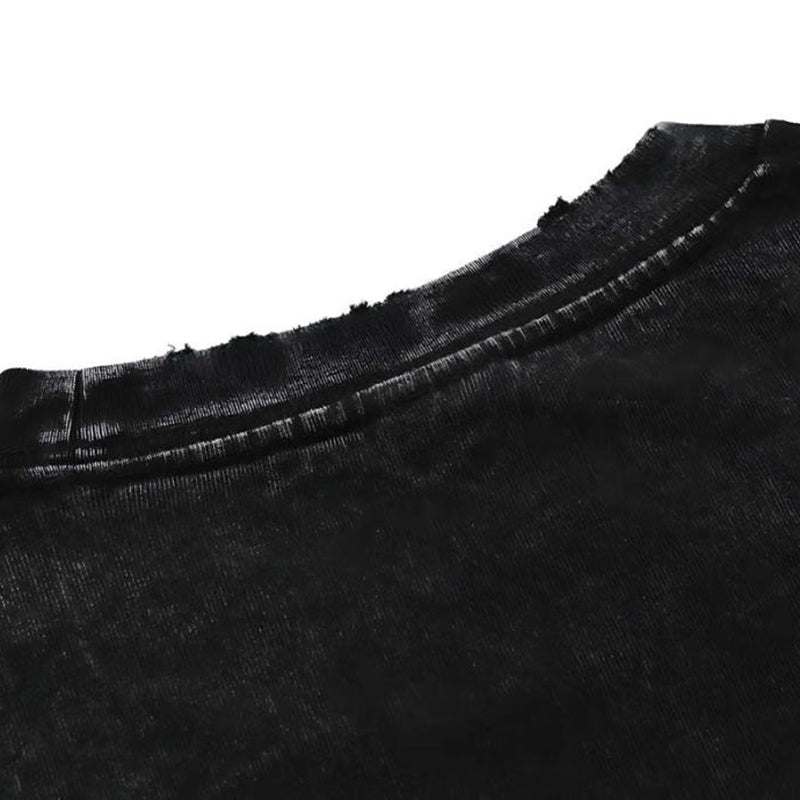 Jinchuriki Kurama Nine Tailed Fox Naruto Shippuden Oversize Washed T-Shirt