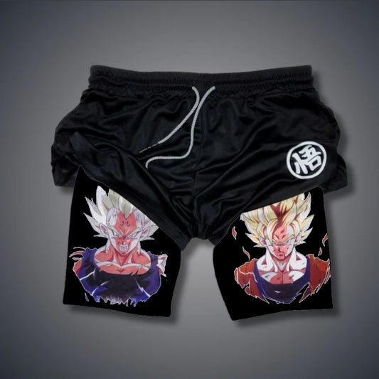 Dragon Ball Son Goku Print Men's Shorts