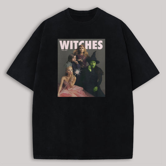 Wicked Witches Printed Oversized Unisex T-shirts
