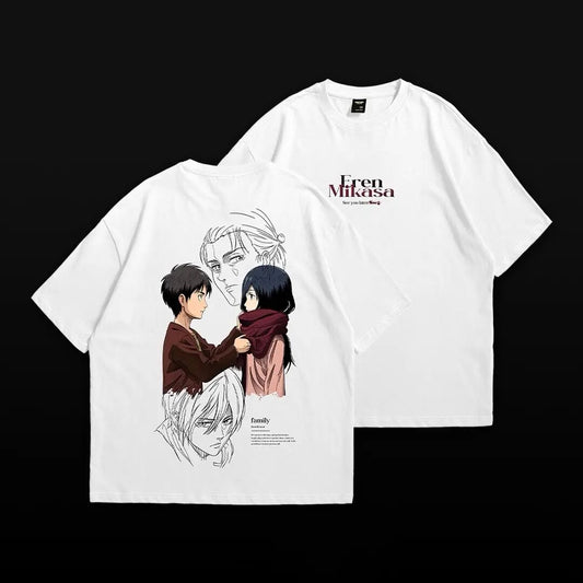 Eren Mikasa Printed Unisex T-shirt